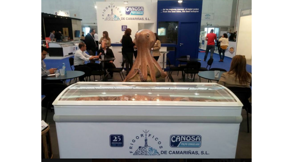 Frigoríficos de Camariñas as an exhibitor at Conxemar 2014- Vigo